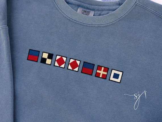 Flag Logo Crewneck Sweater