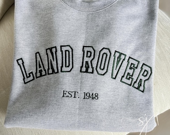 Custom Embroidered Varsity Block Letter sweatshirt, personalized, Mom, Dad, Best Friend Sweatshirt Crewneck, Boyfriend, College Christmas