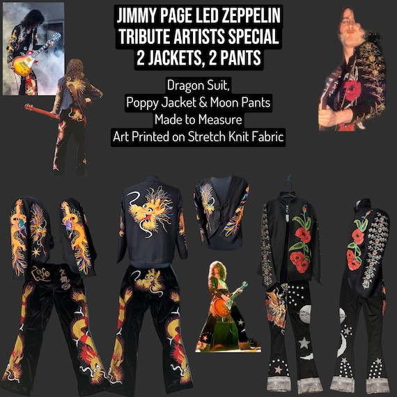 4 Piece Set, Dragon Suit, Poppy Jacket and Celestial / Moon