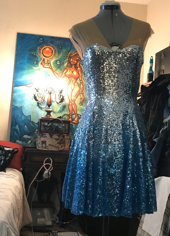 elsa ice dress
