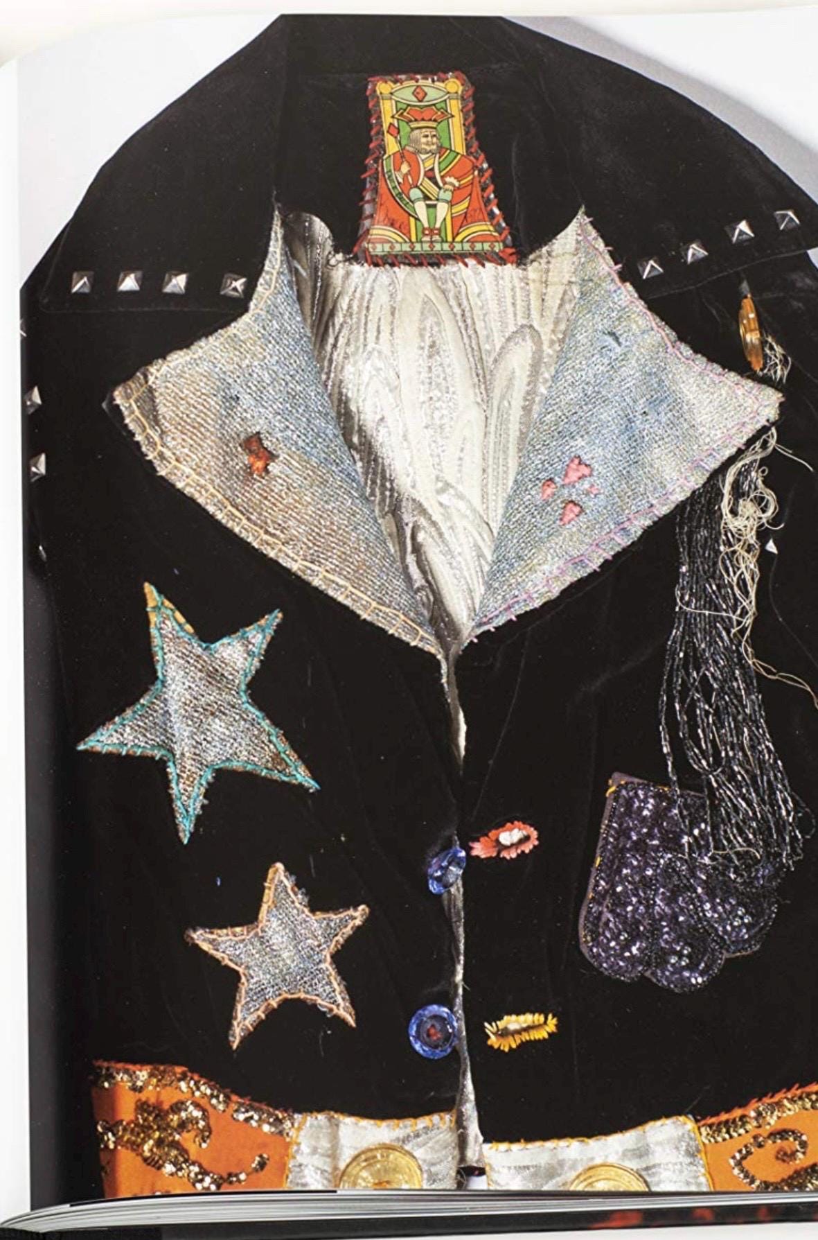 Jimmy Page Led Zeppelin Celestial Moon Wizard Suit Stagewear in