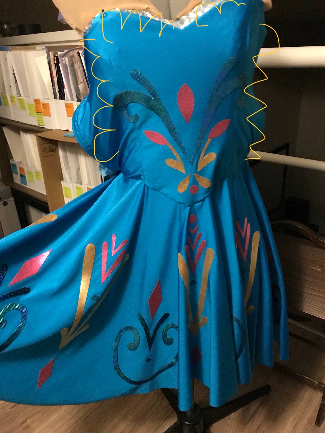 Elsa Coronation to Ice Transformation Dress for dance or Etsy