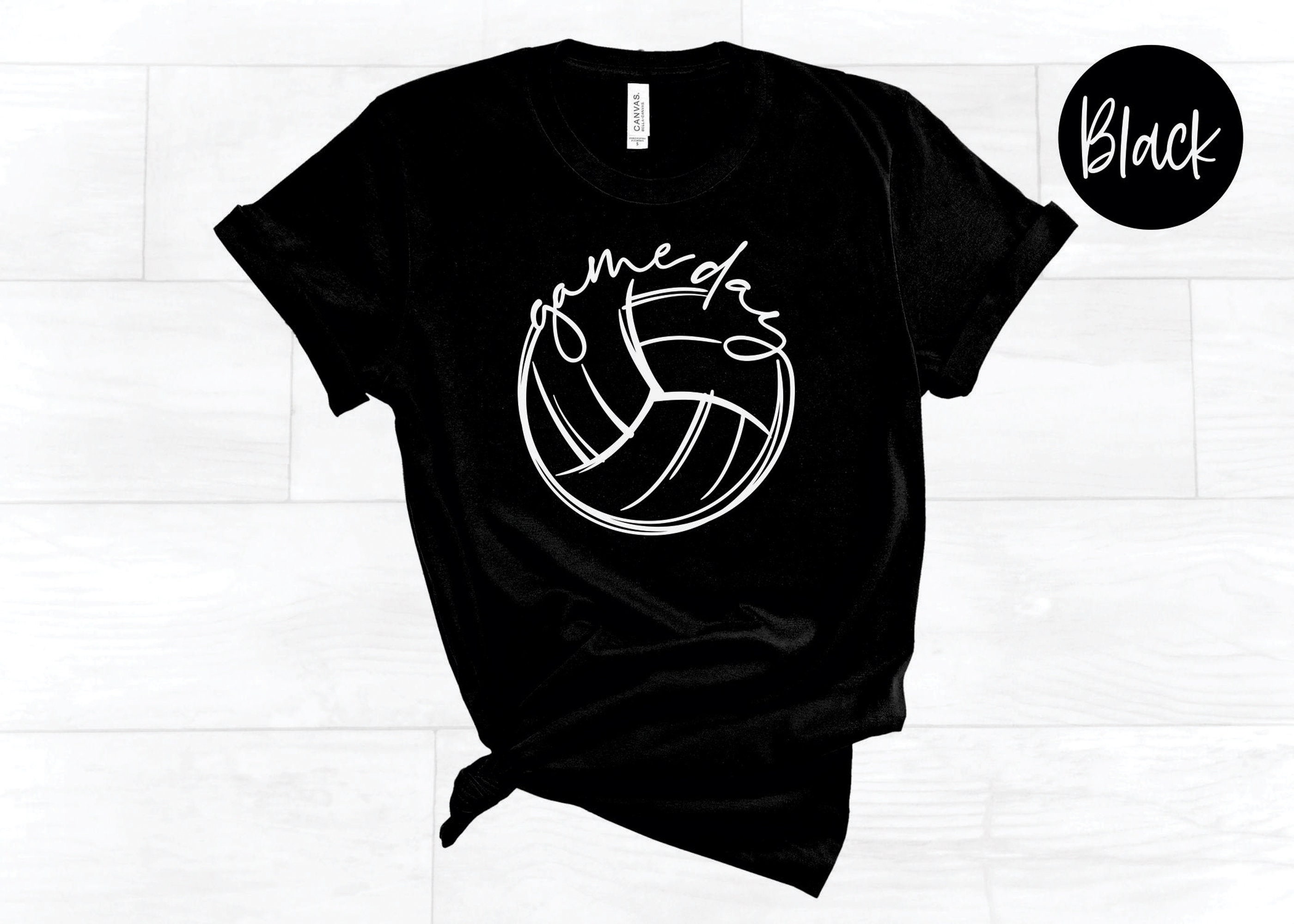 Game Day Volleyball Shirt Game Day Volleyball Tshirt Etsy