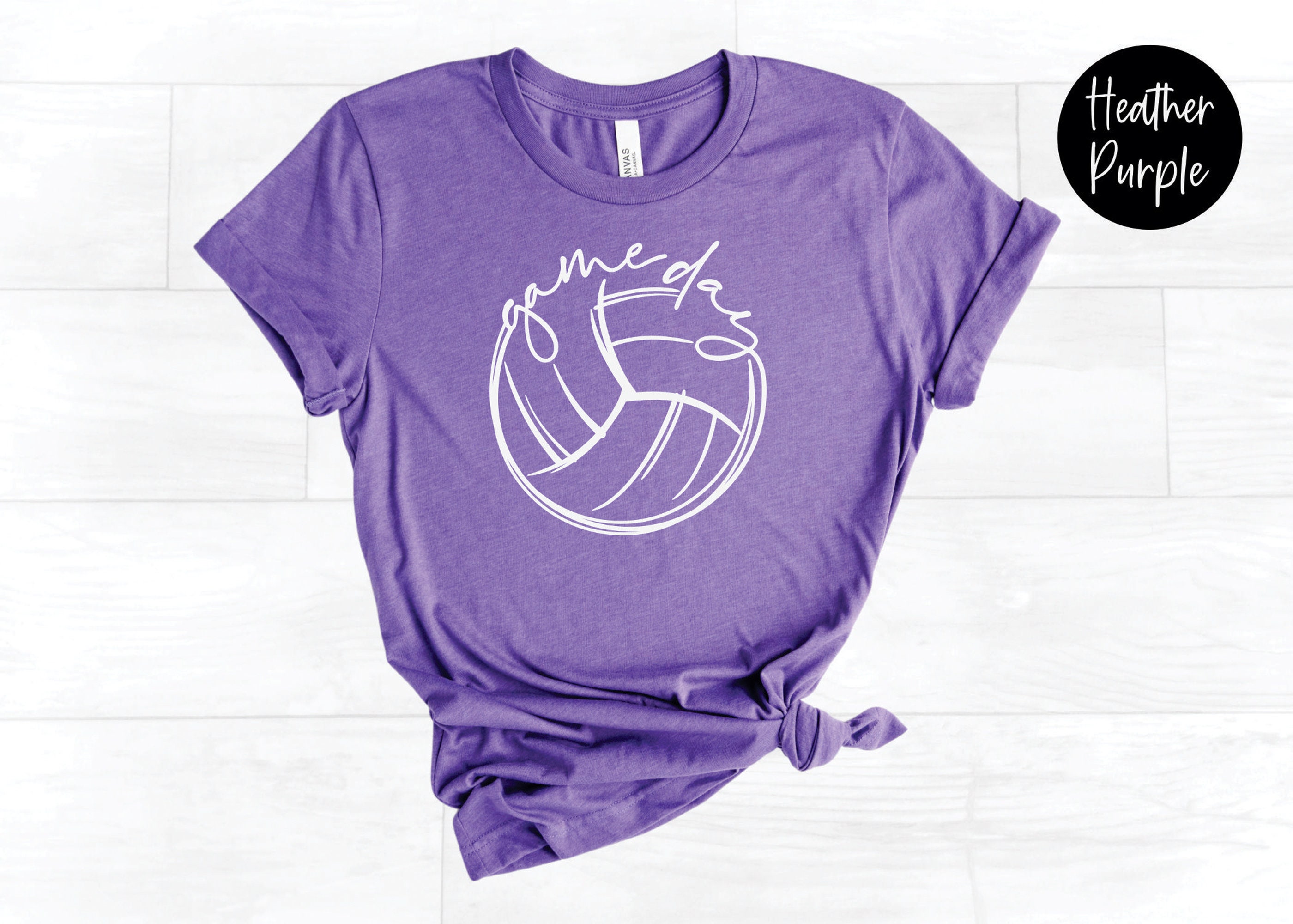 Game Day Volleyball Shirt Game Day Volleyball Tshirt Etsy