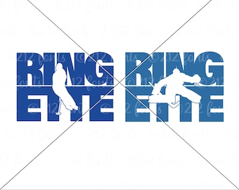Ringette Player & Goalie Graphics Bundle (Digital Download)