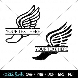Running Shoe Clip Art, Track Shoe Png, Jpg Svg format, Digital Runner JPG, Running Graphic, Track Cut File, Cross Country XC Running DXF