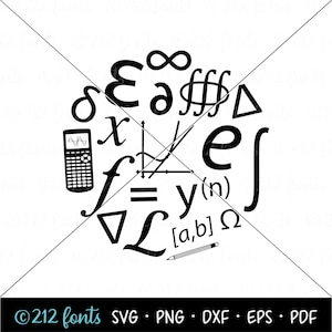 Calculus SVG, Calculus Lehrer Png, Mathematik svg, Digital Math Art, Mathe-Lehrer-Grafik, Mathe-Schnittdatei DXF, Calculus Professor Shirt