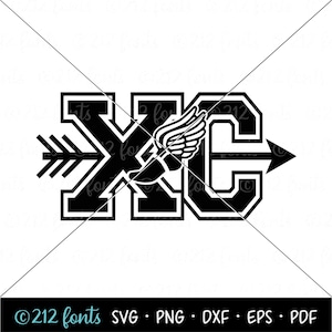Cross Country XC Clip Art: Running Graphic (Digital Download)