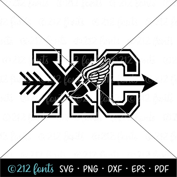 Cross Country XC Clip Art, Cross Country Png, Jpg Svg format, Digital Runner JPG, Running Graphic, Track Cut File, Cross Country Running DXF