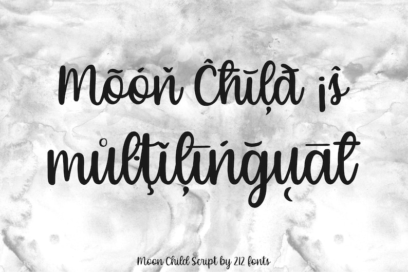 Clean Script OTF Envelope Wedding Font Sans serif and handwritten script Beautiful Girly handwriting Moon Child script font Caps Font