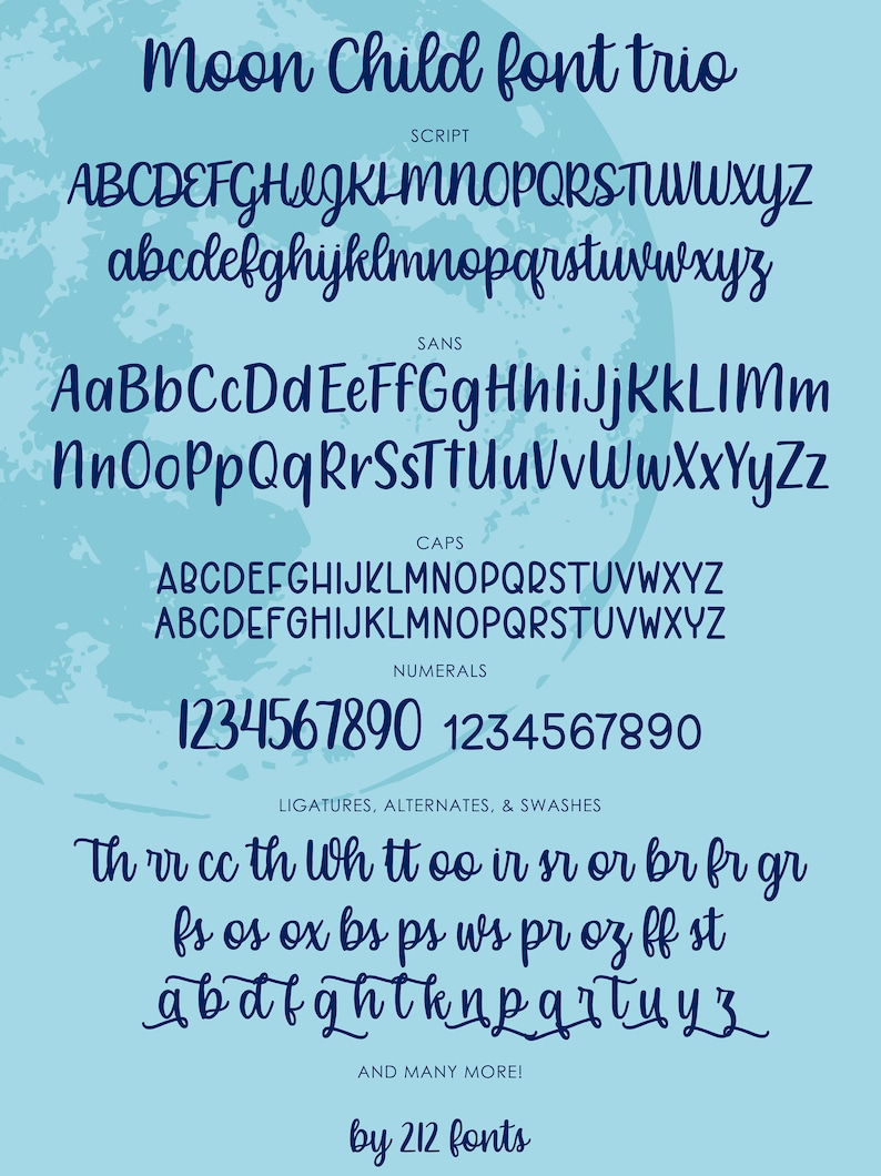 Clean Script OTF Envelope Wedding Font Sans serif and handwritten script Beautiful Girly handwriting Moon Child script font Caps Font
