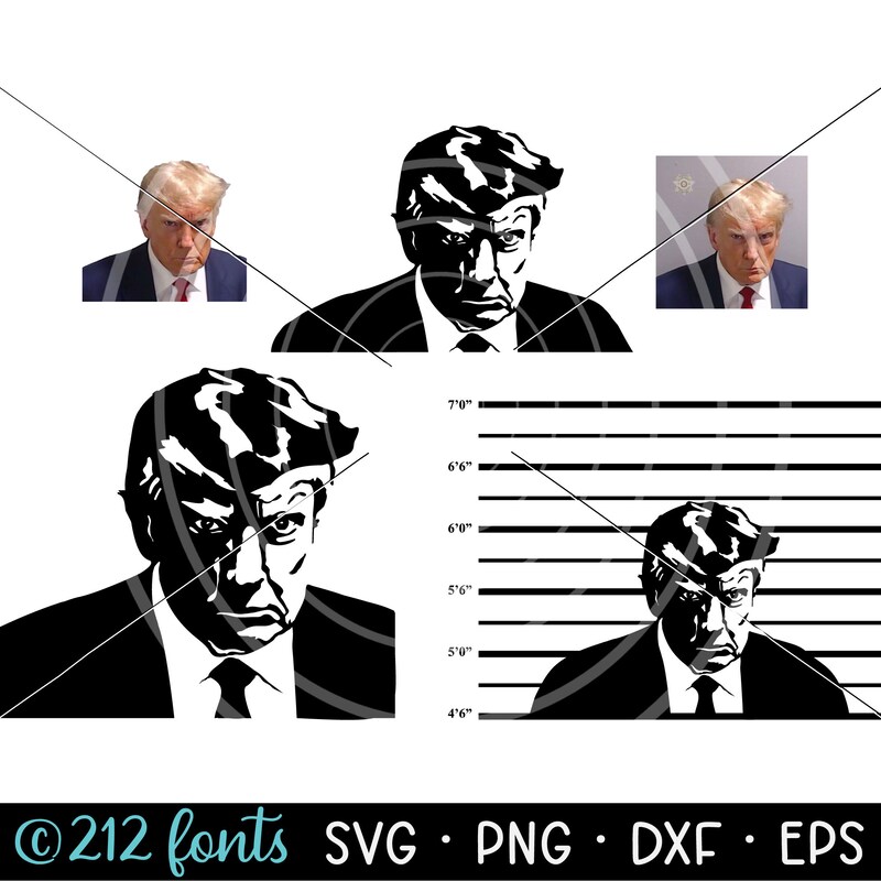 Trump Mugshot - Etsy