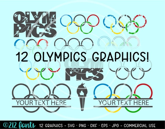 Png Olympic Rings Silhouette Svg Olympic Rings Silhouette Pdf Olympic ...