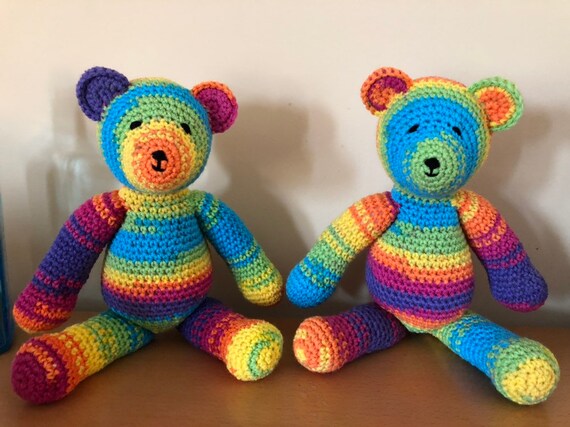 rainbow teddy