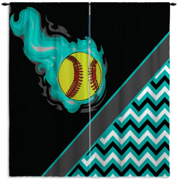 Sports Curtains Etsy