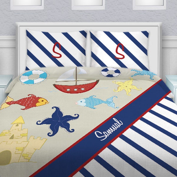 Nautical Twin Beds Etsy