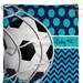 Nicole reviewed Soccer Blankets Personalized with Name - Blue & Teal - For Boys or Girls - Soccer Player, Team, Coach Gift - Kids Polka Dots Throw #373