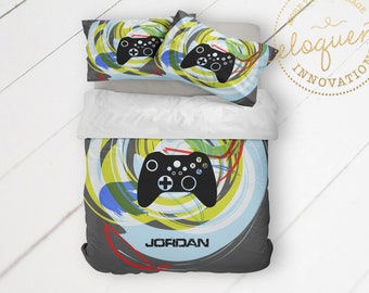 Video Game Bedding Etsy