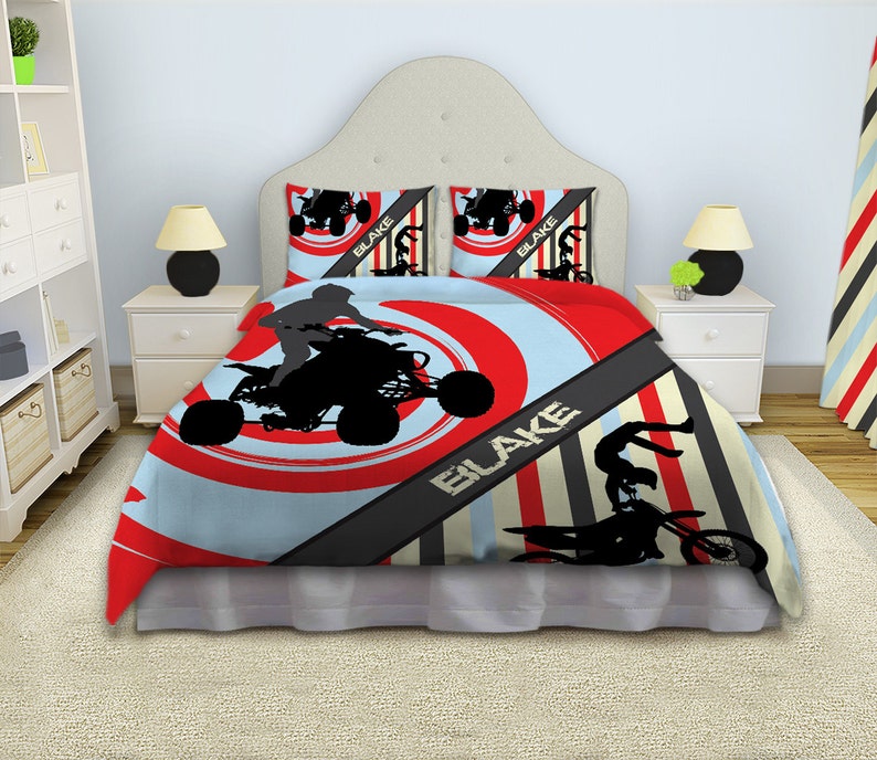 Motocross Comforter Bedding Image 0