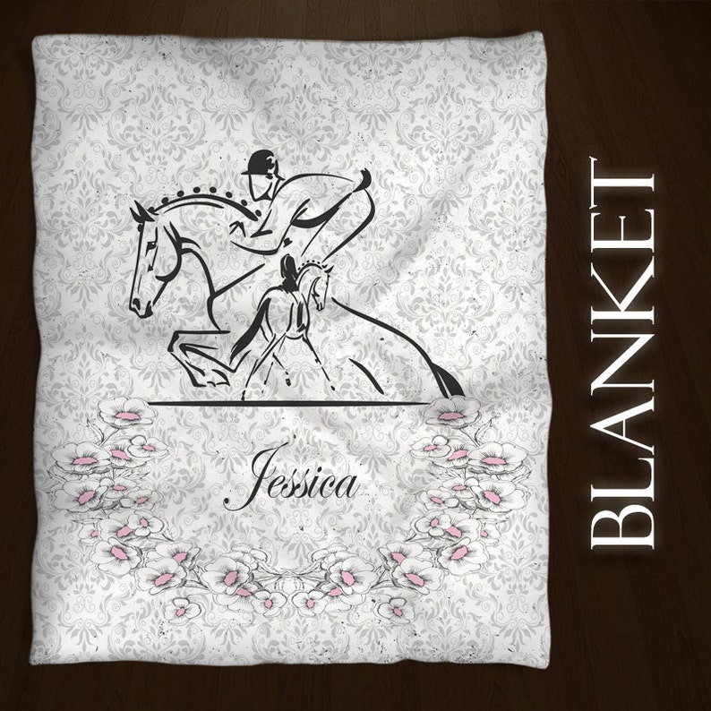 Dressage Blanket Hunter Jumper Blanket Custom Blankets Etsy