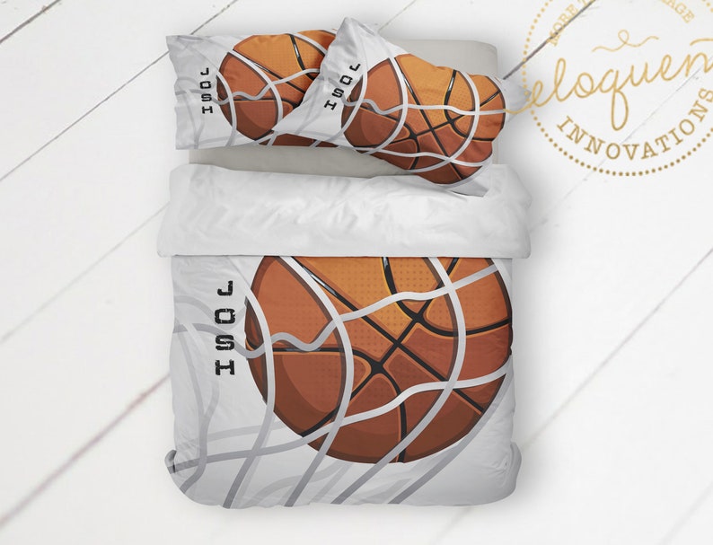 Basketball Bedding Comforter Twin Queen/full King Etsy