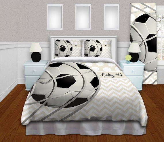 Soccer Comforter Set Soccer Ball Themed 