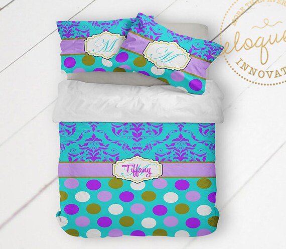 purple kids comforter