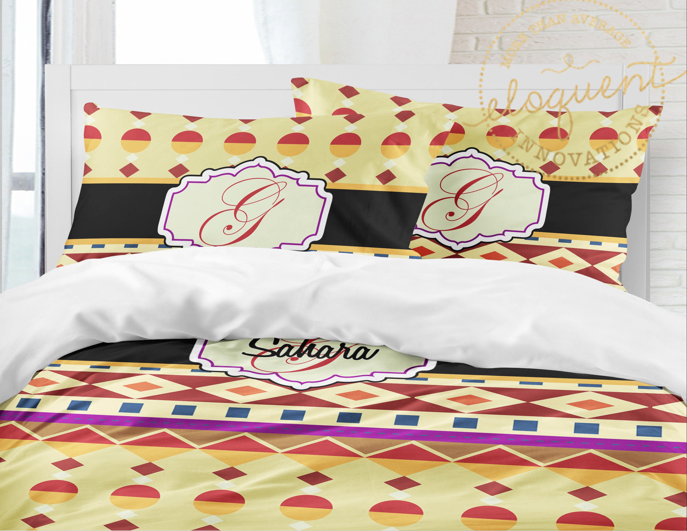 African Bedding Bohemian Boho Kids Or