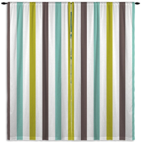 Striped Curtains And Window Treatments Contemporary Window Curtains Teal Window Curtain Panels Custom Curtains Bedroom Curtains 58