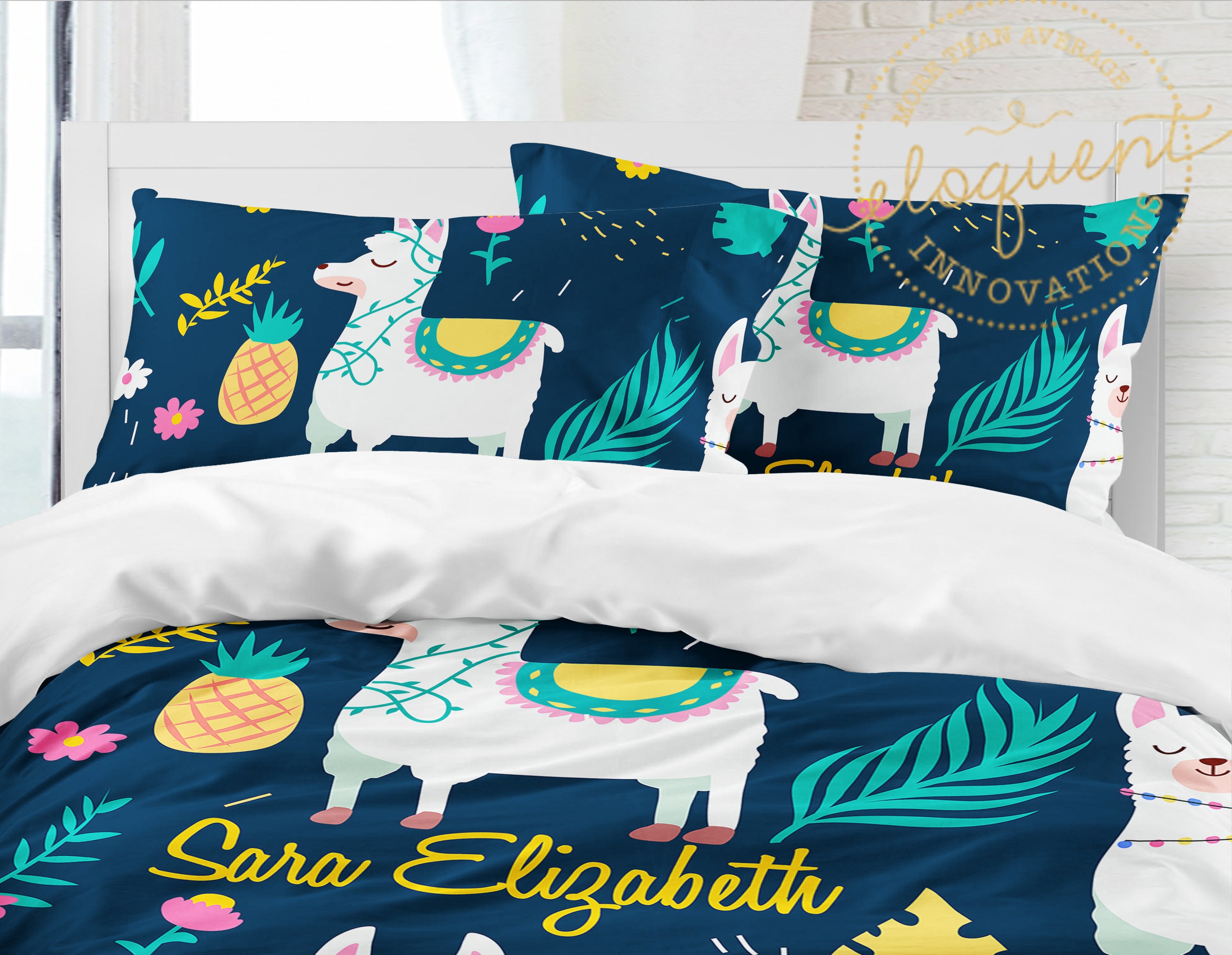 Llama Bedding - Etsy