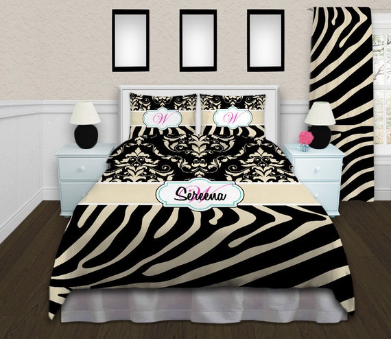 Animal Print Comforter Unique Bedding Kids Zebra Print - Etsy Animal Print Comforter Unique Bedding Kids Zebra Print - Etsy