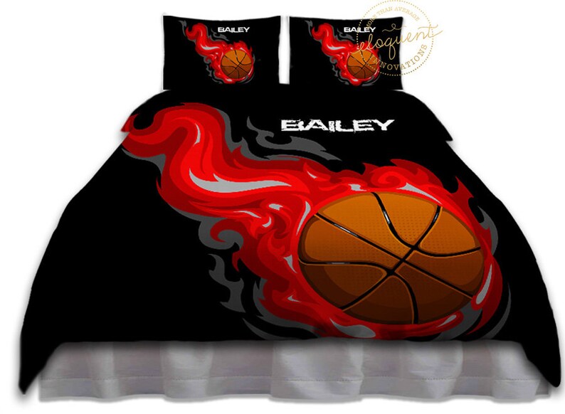 Personalized Comforter For Boys Kids Sports Bedding Image 0
