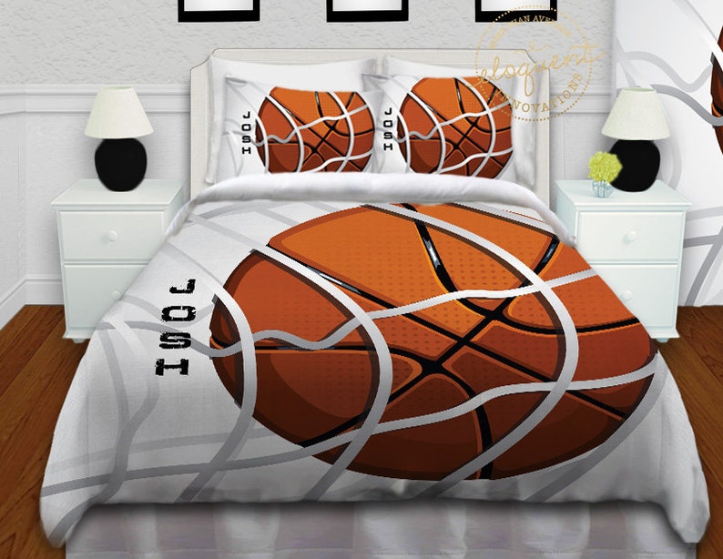Basketball Bedding Comforter Twin Queen/Full King Etsy