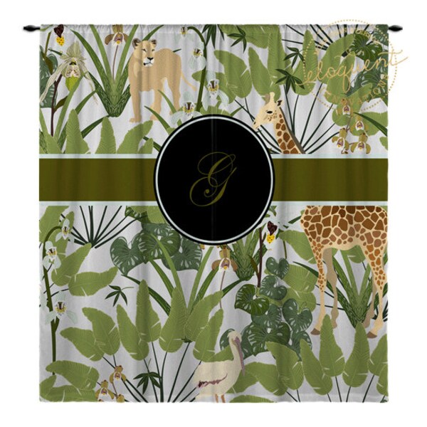 Boy Nursery Curtains Etsy