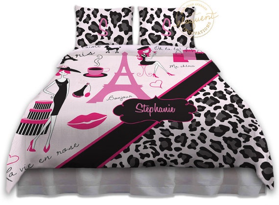 Kids Bedding Sets Kids Bedding Cheetah Print Comforter Set Etsy