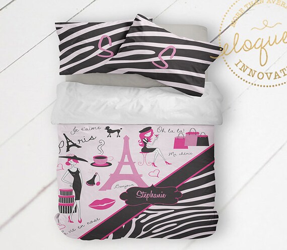 girls zebra bedding