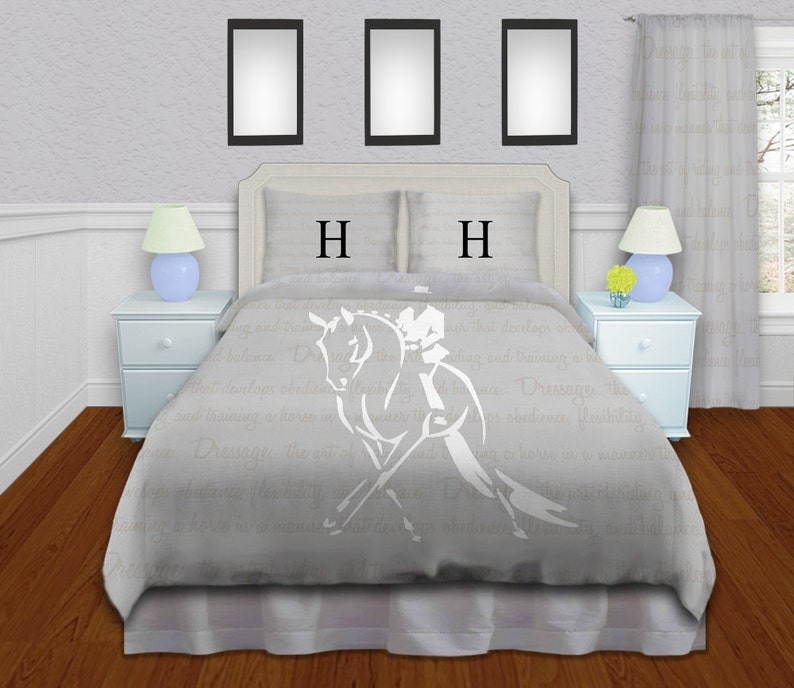 Dressage Bedding Horse Duvet Cover Dressage Definition Etsy