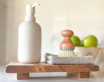 WOOD TRAYS/RISERS