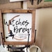 kim1015 reviewed Halloween Decor - Halloween Signs - Halloween Wood Signs - Farmhouse Decor - Modern Farmhouse Decor - Coffee Bar Decor - Coffee Bar Signs