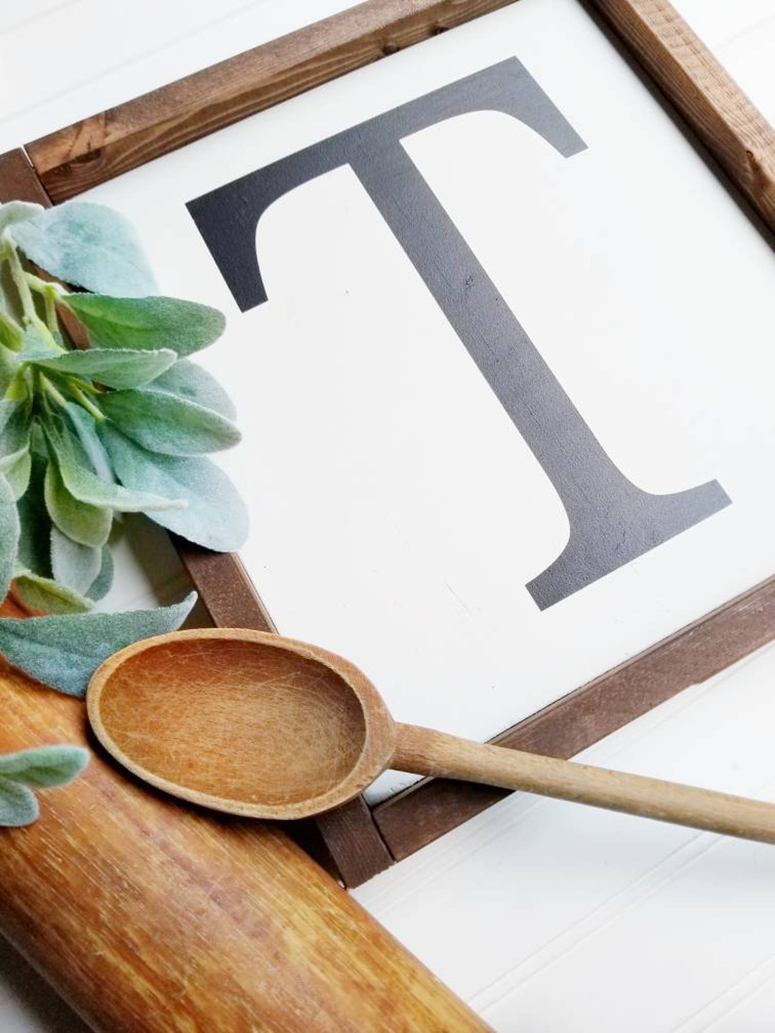 Large Kitchen Signs EAT Set Modern Farmhouse Kitchen Decor EAT Etsy