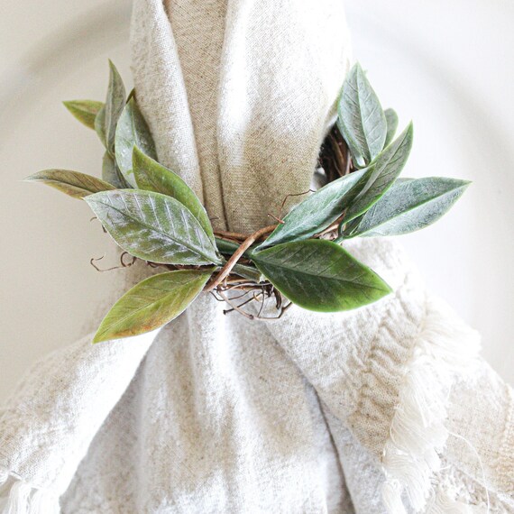 Grapevine sale napkin rings