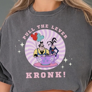 Disney Emperor's New Groove - Pull the Lever Kronk! - Disney Inspired Tee Design  - Instant Digital Download PNG - Yzma and Kronk Tee