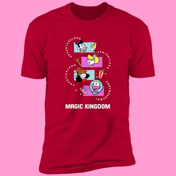 Disney Inspired T-Shirts, Magic Kingdom, Retro, Walt Disney World, Disneyland, vacation tee, Unisex