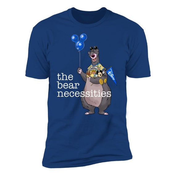 Disney T-Shirts, Baloo, Bear Necessities, Animal Kingdom, Walt Disney World, Snacks, vacation tee, Unisex