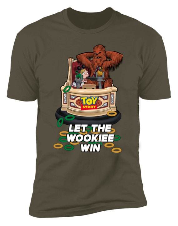 Disney T-Shirts, Star Wars, Toy Story, Walt Disney World, Disneyland, Disney, Vacation Tee, Unisex, Let the Wookiee Win, Chewbacca