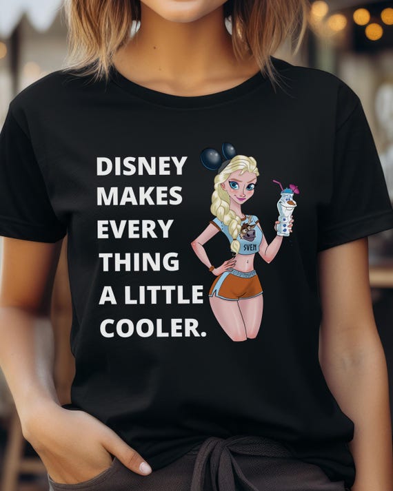 Disney Parks Tee, Frozen Elsa T-Shirt, Unisex Park Shirt, Funny Disney World Disneyland Vacation Tee