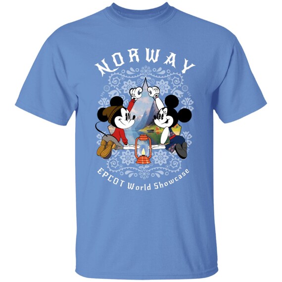 Kids Disney T-Shirts, EPCOT, Norway, World Showcase, Walt Disney World, Mickey & Minnie, vacation tee, Boys, Girls, Unisex