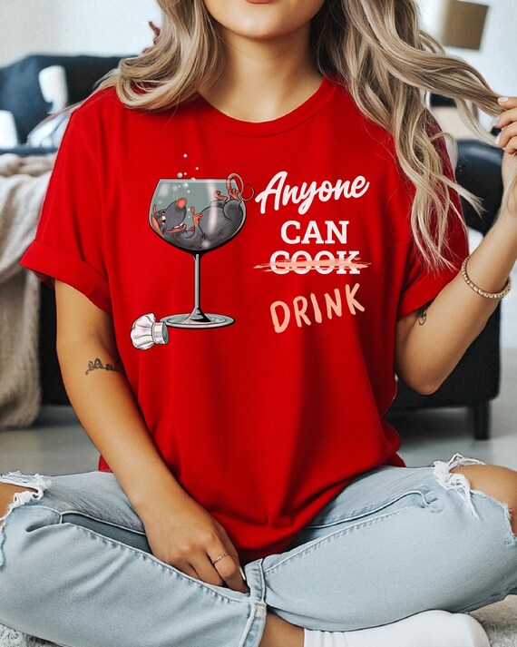 Disney Ratatouille Tee, Disney EPCOT France T-Shirt, Funny World Showcase Drinking Tee