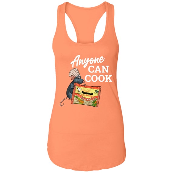 Disney Tank Top, Remy, Ratatouille, Anyone Can Cook, Ramen, Funny, Tank, Disney World, Disneyland, Vacation Tee