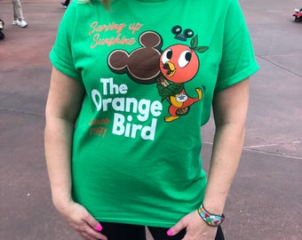 Disney T-shirts, Orange Bird , Adventureland, Sunshine Tree